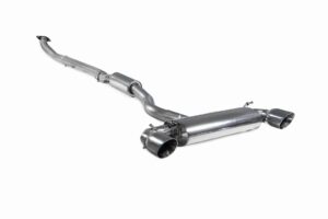 Scorpion Exhaust Resonated GPF Back System Daytona Tailpipe Toyota Yaris GR Circuit Pack Pre-Facelift 2020-2024