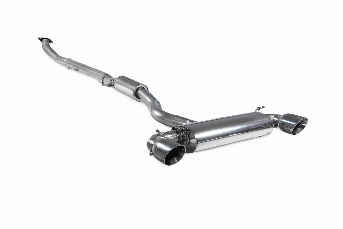 Scorpion Exhaust Resonated GPF Back System Daytona Tailpipe Toyota Yaris GR Circuit Pack Pre-Facelift 2020-2024