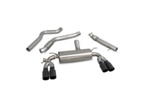 Scorpion Exhaust Cat-Back Valved (Black) BMW M2 F87 Non-GPF Model 2016-2018