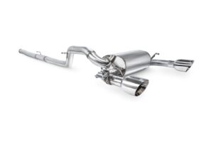 Scorpion Exhaust Cat-Back System With Electronic Valve Daytona Tailpipe Ford Focus MK3 RS Non-GPF Model 2016-2019