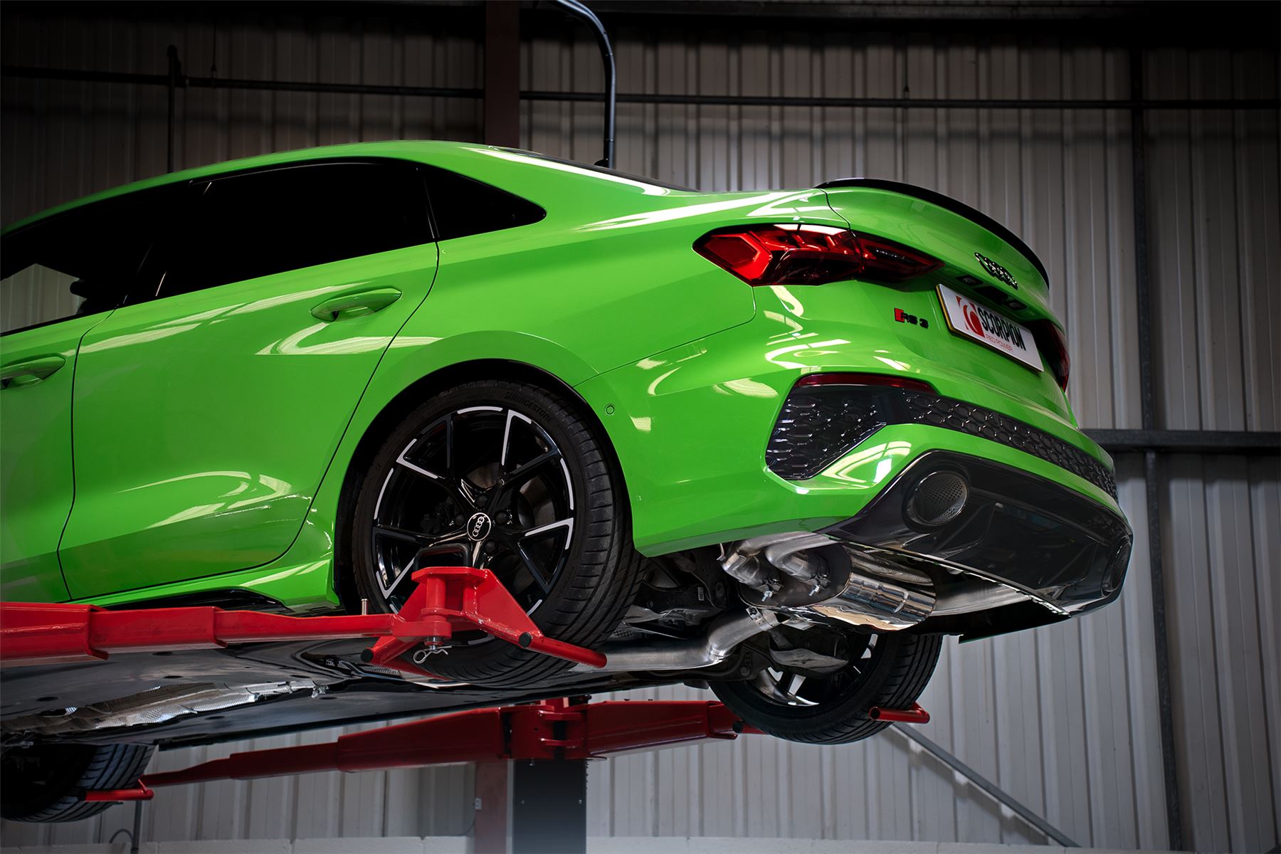 Scorpion Exhaust Resonated Cat/GPF System With Valves Audi RS3 8Y Saloon 2021-2026
