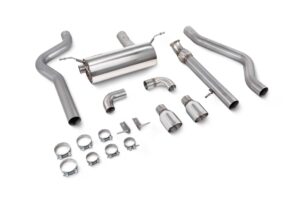 Scorpion Exhaust Non-Resonated Cat-Back System Without Valve Daytona Tailpipe BMW M135i (F20/F21) Including xDrive 2012-2016