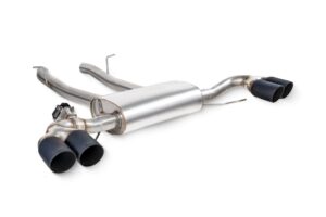Scorpion Exhaust GPF-Back System With Electronic Valve Daytona Black Ceramic Tailpipe BMW X3 M40i MHEV (G01) 2021-2025