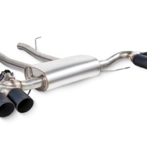 Scorpion Exhaust GPF-Back System With Electronic Valve Daytona Black Ceramic Tailpipe BMW X3 M40i MHEV (G01) 2021-2025