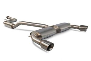 Scorpion Exhaust Res Cat-Back 2.5" Ford Focus MK2 ST 225 2.5 Turbo 2006-2011