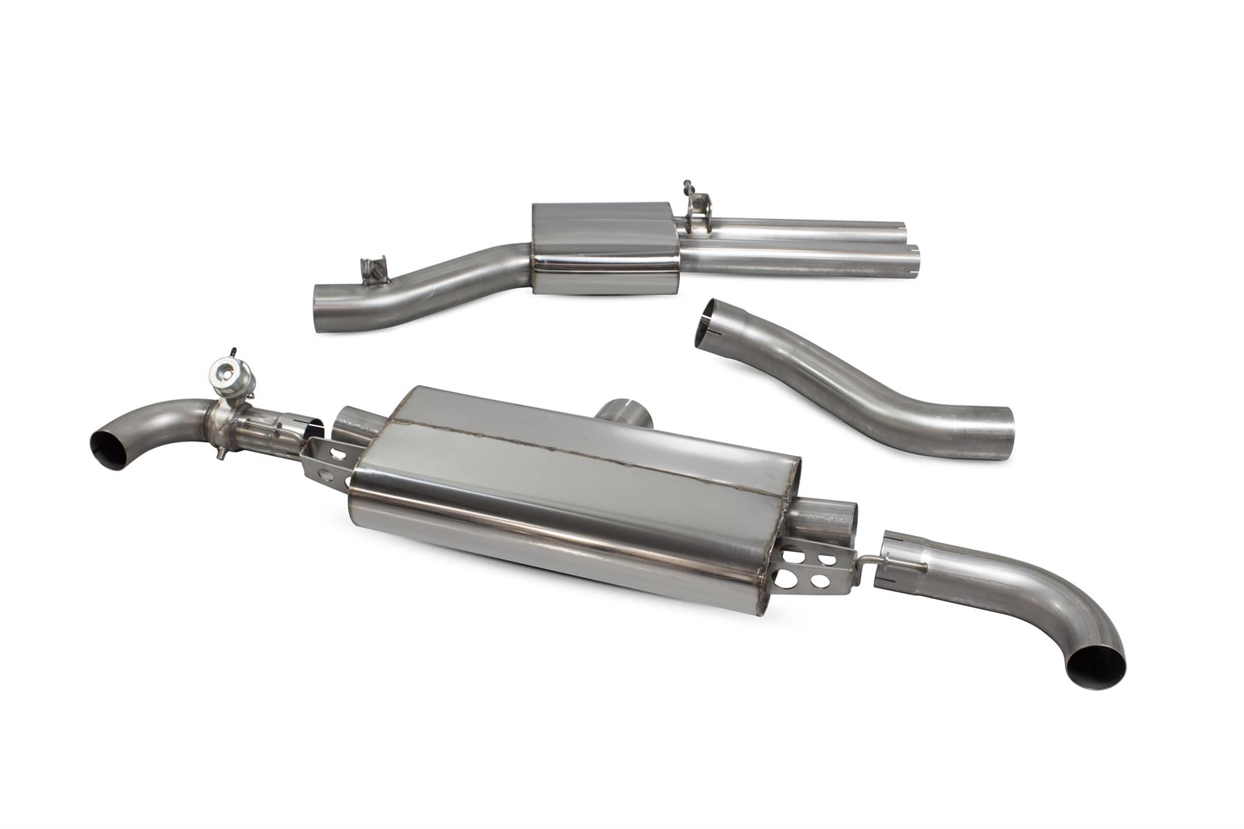 Scorpion Exhaust Res Secondary Cat-Back Valved OE Fitment Audi TT RS MK2 2009-2014