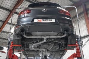 Scorpion Exhaust Non Res Predator Cat Back System Volkswagen Golf GTI MK6 Edition 35 2009-2013
