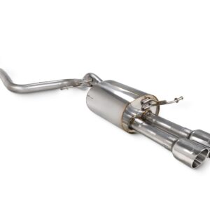 Scorpion Exhaust Non-Res Cat-Back System Ford Fiesta EcoBoost 1.0T Fits cars with standard base valance 2013-2017
