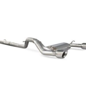 Scorpion Exhaust Cat-Back Non-Valved Ford Focus MK3 RS Non-GPF Model 2016-2019