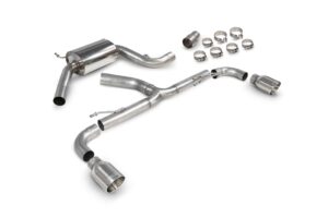 Scorpion Exhaust Resonated Predator Cat-Back System Daytona Tailpipe Volkswagen Golf MK6 GTI 2.0 Tsi 2009-2013