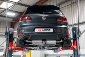 Scorpion Exhaust Non-Res Cat-Back Polished Volkswagen Golf GTI Mk6 Edition 35 2009-2013