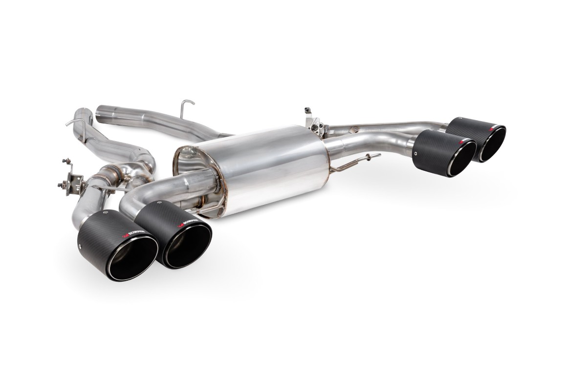 Scorpion Exhaust Half System With Valves Ascari Tailpipe BMW X3M LCI Non-GPF Model Incl. Competition 2022-2025