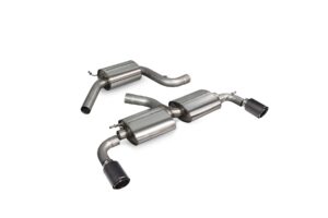 Scorpion Exhaust Res Cat-Back (Black) Volkswagen Golf GTI Mk6 2.0 Tsi 2009-2013