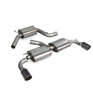 Scorpion Exhaust Res Cat-Back (Black) Volkswagen Golf GTI Mk6 2.0 Tsi 2009-2013