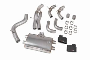 Scorpion Exhaust Non-Res GPF-Back System With Valves Ascari EVO Tailpipe Audi TT RS MK3 Non-GPF Model 2017-2018
