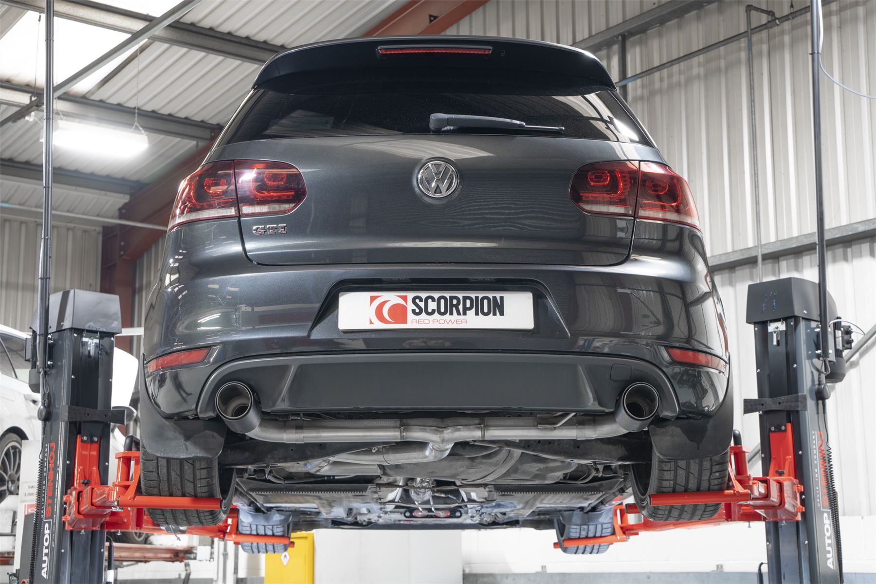 Scorpion Exhaust Non-Res Predator Cat-Back System Volkswagen Golf GTI MK6 Edition 35 2009-2013