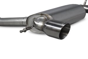Scorpion Exhaust Resonated Cat-Back Audi TT Mk1 Quattro Sport 1999-2006