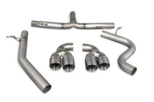 Scorpion Exhaust Non-Res Cat-Back Audi TT Mk2 2.0 Tdi Quattro (Not Cabriolet) 2009-2014