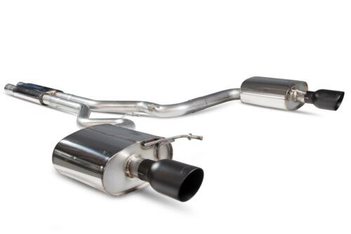 Scorpion Exhaust Res Cat-Back (Black) Ford Mustang 5.0 V8 GT Non-GPF Model 2015-2019