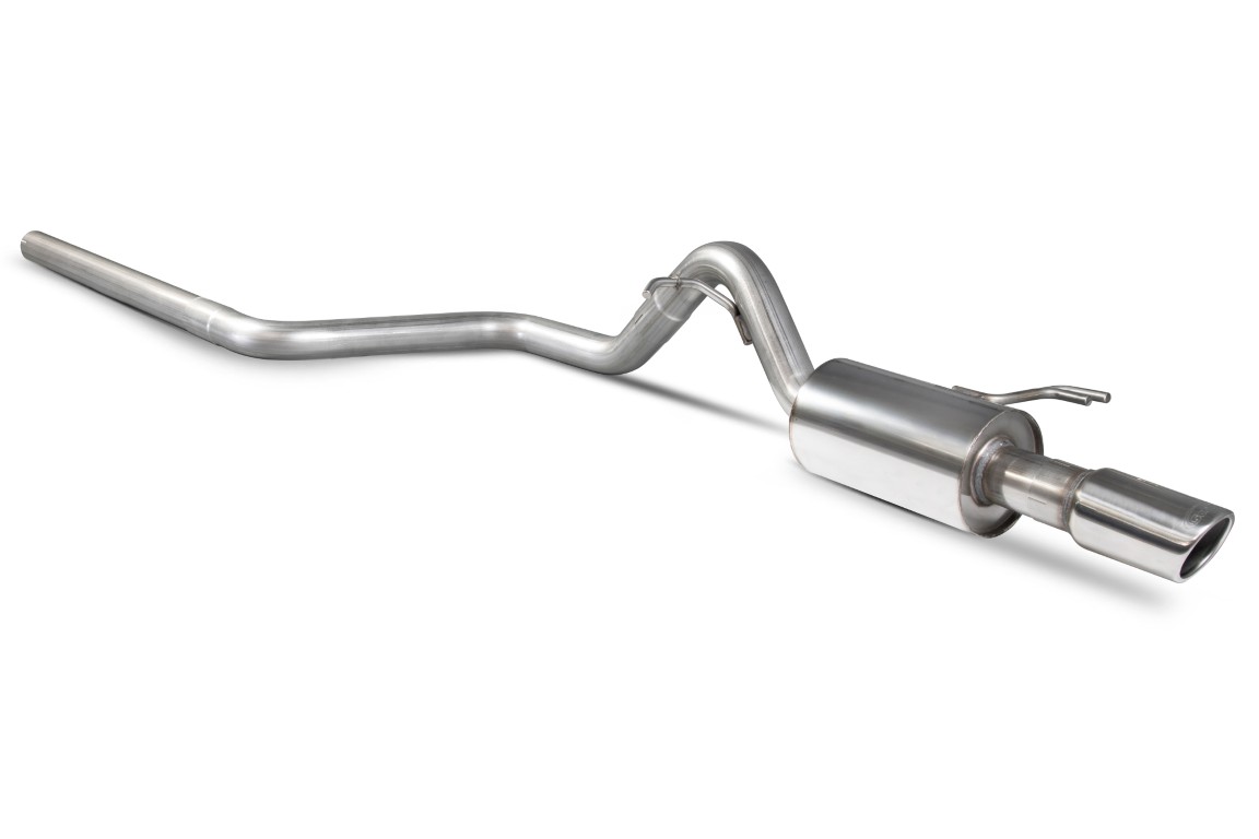 Scorpion Exhaust Non-Resonated Cat-Back System Monaco Tailpipe Mitsubishi Colt Z30 CZC 1.5T 3 & 5 Door 2004-2008