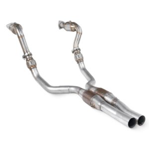 Scorpion Exhaust Downpipes With Sports Cats In Front Pipes Audi S4 3.0 TSFI V6 Quattro Saloon B8 2009-2017