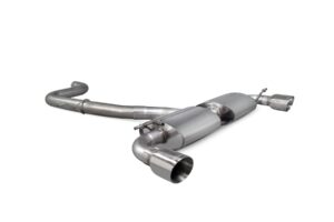 Scorpion Exhaust Non-Res Cat-Back Polished Volkswagen Golf GTI Mk6 Edition 35 2009-2013