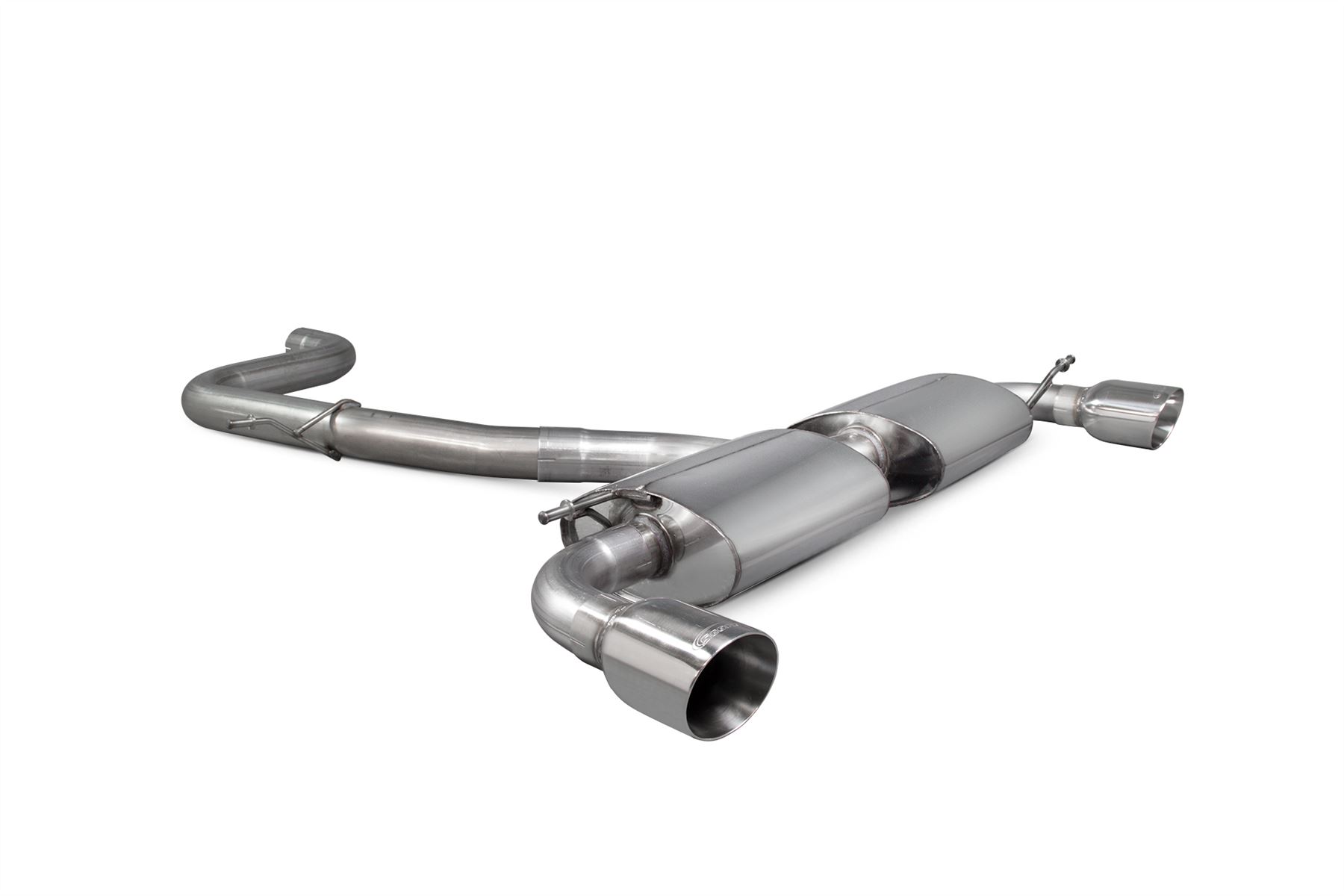 Scorpion Exhaust Non-Res Cat-Back Polished Volkswagen Golf GTI Mk6 Edition 35 2009-2013