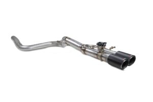 Scorpion Exhaust Predator GPF-Back System With Electronic Valve Ascari Tailpipe Ford Fiesta MK8 ST (Post September 2020) 2020-2021
