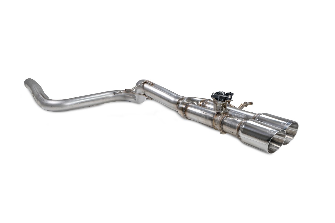 Scorpion Exhaust Predator GPF-Back System With Electronic Valve Daytona Tailpipe Ford Fiesta MK8 ST (Post September 2020) 2020-2021