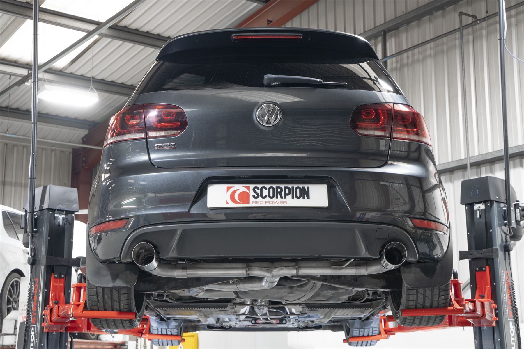 Scorpion Exhaust Non-Res Predator Cat-Back System Volkswagen Golf GTI MK6 Edition 35 2009-2013