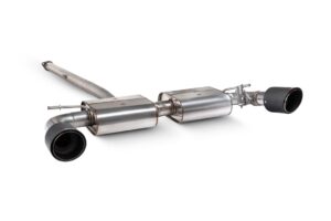 Scorpion Exhaust Non-Resonated GPF-Back System With Valves Ascari Tailpipe Hyundai Kona N 2021-2023