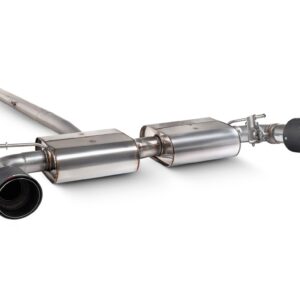 Scorpion Exhaust Non-Resonated GPF-Back System With Valves Ascari Tailpipe Hyundai Kona N 2021-2023
