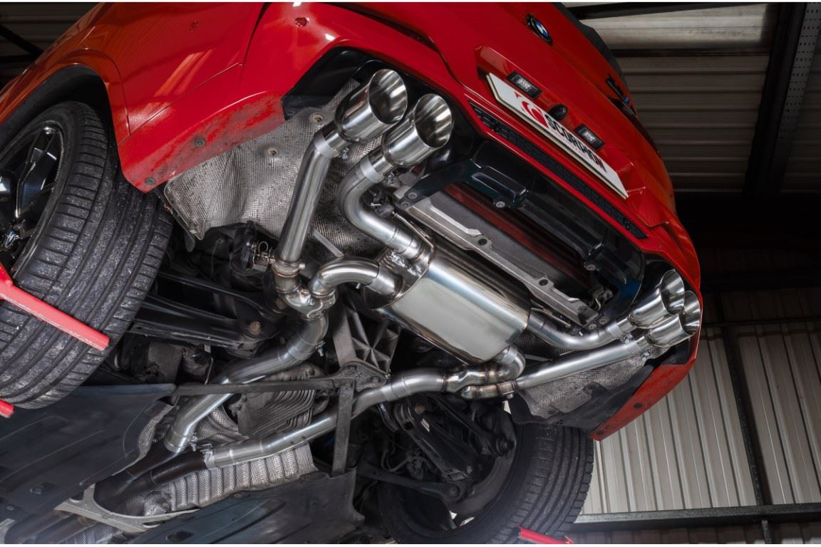 Scorpion Daytona Half System With Valve BMW X4 M Competition Pre LCI GPF Model 2019-2021