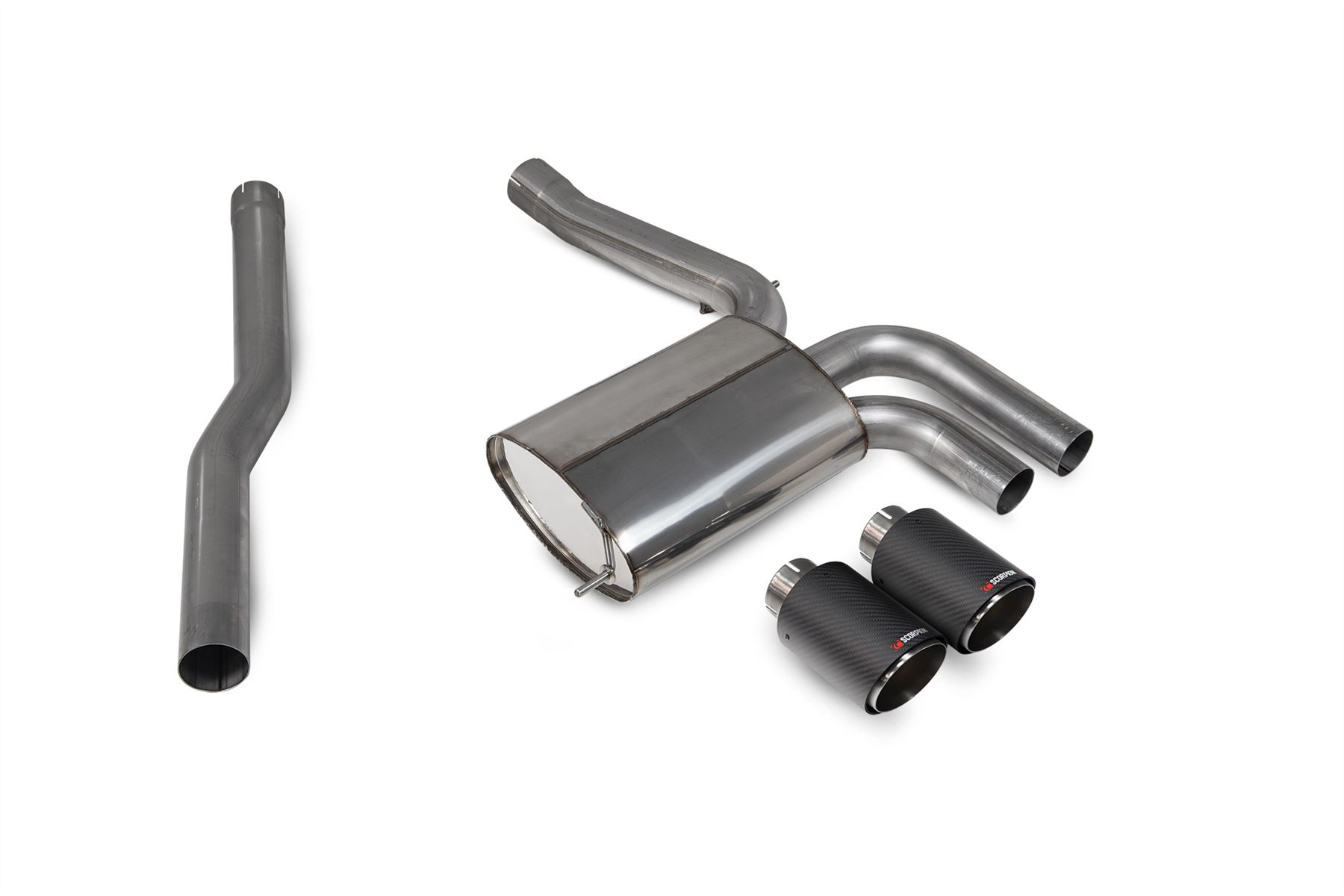 Scorpion Exhaust Non-Res GPF-Back (Black) Mini Cooper S F56 GPF Model 2019-2024