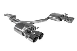 Scorpion Exhaust Non-res half System Audi S4 B9 Quattro 3.0T V6 Avant Non-GPF Models 2017-2019