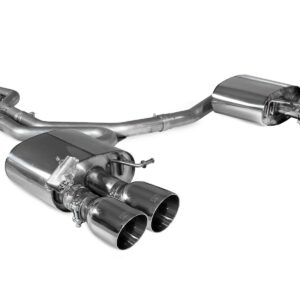 Scorpion Exhaust Non-res half System Audi S4 B9 Quattro 3.0T V6 Avant Non-GPF Models 2017-2019