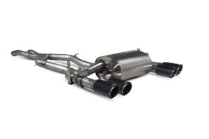 Scorpion Exhaust Non Res Cat-Back Valved (Black) BMW M3 F80 Non-GPF Model 2014-2020
