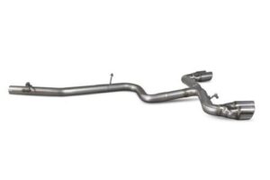 Scorpion Exhaust Non-Res Cat-Back Audi TT Mk2 2.0 Tdi Quattro (Not Cabriolet) 2009-2014