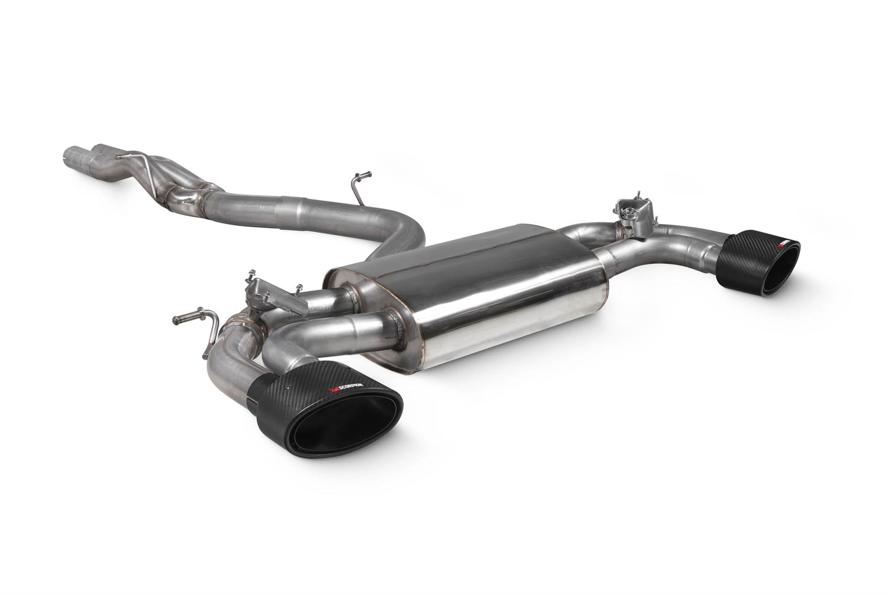 Scorpion Exhaust Non Res Cat-Back With Valves Audi RS3 8V Sportback Pre-Facelift 2015-2017