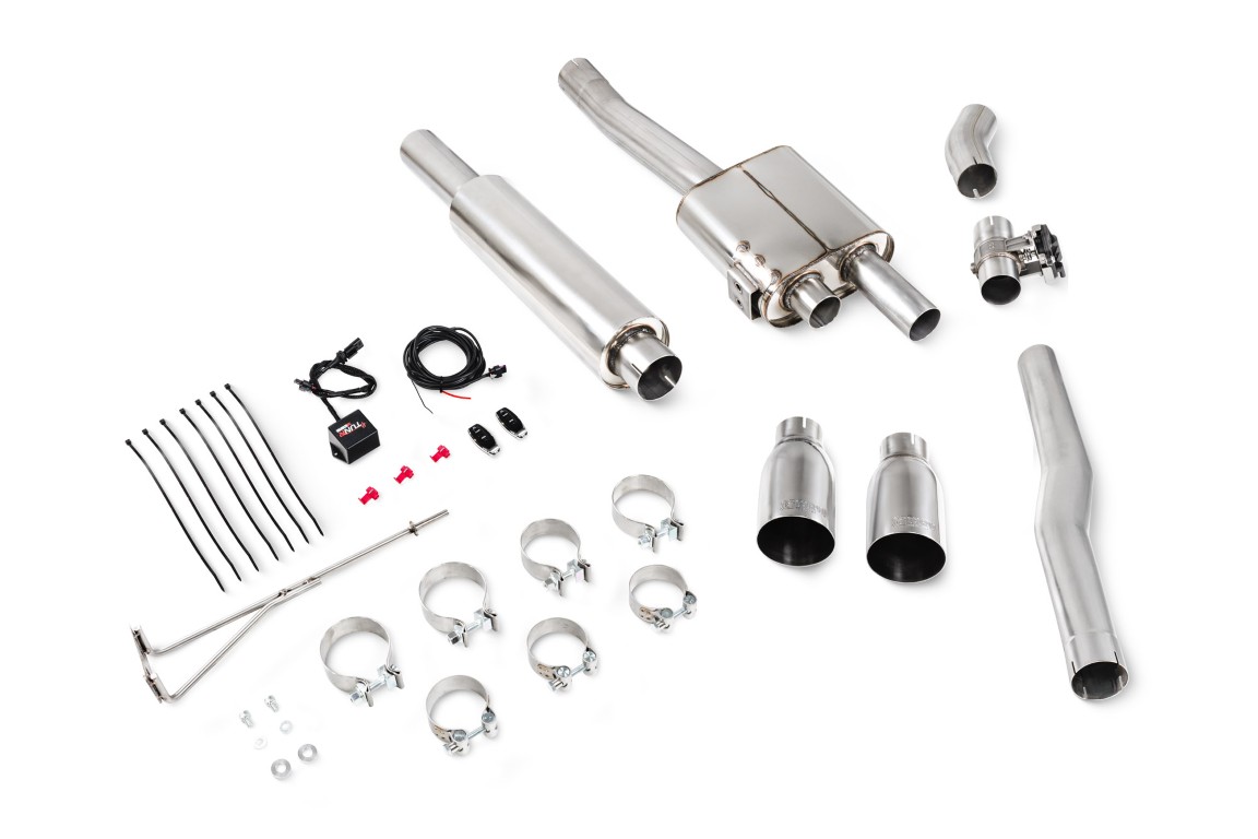 Scorpion Exhaust Tunr Resonated Cat-Back System With Valve STW Tailpipe Mini Cooper S F56 Non-GPF Model 2014-2018