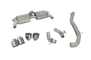 Scorpion Exhaust Non-Res Cat-Back Valved Audi TT S MK3 Coupe Non-GPF Model 2014-2019