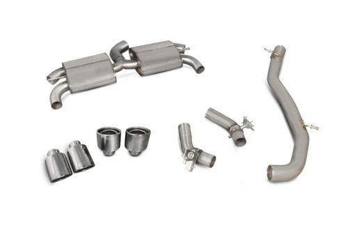 Scorpion Exhaust Non-Res Cat-Back Valved Audi TT S MK3 Coupe Non-GPF Model 2014-2019