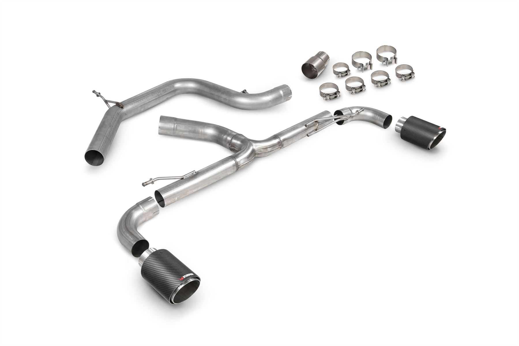 Scorpion Exhaust Non-Res Predator Cat-Back System Volkswagen Golf GTI MK6 Edition 35 2009-2013