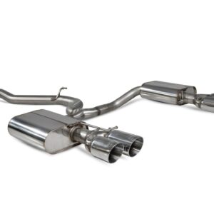Scorpion Exhaust Non-Resonated GPF-Back System Daytona (quad) Tailpipe CUPRA Leon ST VZ 4Drive 2020-2026