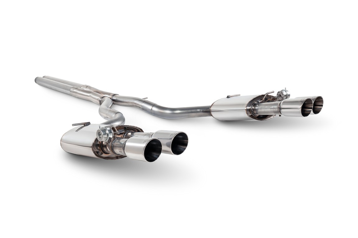 Scorpion Exhaust Cat-Back Valved System Daytona Tailpipe Jaguar F Type R 5.0 Convertible RWD & AWD 2014-2019