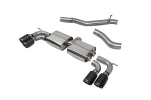 Scorpion Exhaust Non-Res Cat/GPF-Back Without Ut Valve Audi S3 2.0T 8V 3-Door/Sportback Pre-Facelift 2013-2016