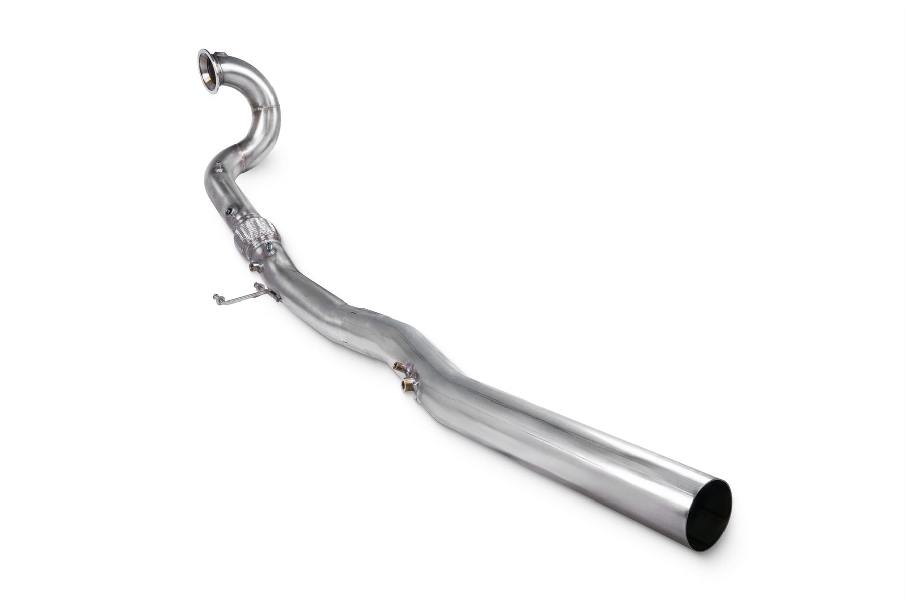 Scorpion Exhaust De-Cat Turbo Downpipe For Volkswagen Golf R MK8/MK8.5 GPF Model 2021-2026