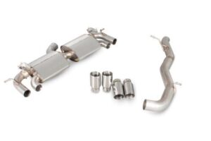 Scorpion Exhaust Non-Res Cat-Back Valved Volkswagen Golf MK7 R 2014-2016