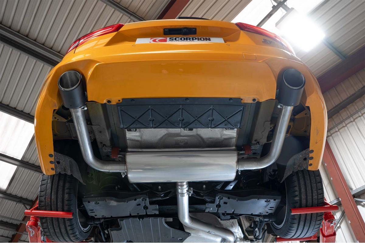 Scorpion Exhaust GPF-Back System Ascari Carbon Ford Focus ST Mk4 Estate 2019-2025