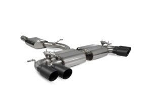 Scorpion Resonated Cat/GPF-Back & valves Volkswagen Golf R MK8/8.5 GPF Model 2021-2026